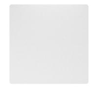 HOMCOM Alfombrilla Protectora para Suelos 120x120 cm Alfombra para Silla de Escritorio para Oficinas para el Hogar Resistente y Fácil de Limpiar Transparente