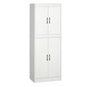 Homcom Alacena de cocina 60x36x168 cm blanco