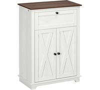 Homcom Aparador para salón 60x30x87.4 cm blanco