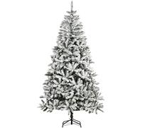 Homcom Árbol de Navidad 120x120x225 cm Verde