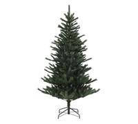 Homcom árbol de navidad 210 cm árbol de navidad artificial con 793 ramas y soporte de acero árbol navideño para salón interior verde
