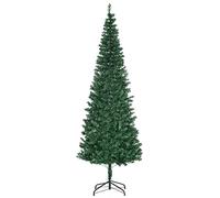 Homcom - Árbol de Navidad estrecho - Ø81x210 cm