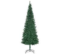 HOMCOM Árbol de Navidad Artificial 210 cm con 631 Puntas Decoración Navideña para Interiores Fácil de Montar Verde Aosom España