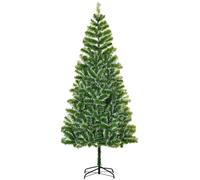 HOMCOM Árbol de Navidad Artificial Decoración Interior verde