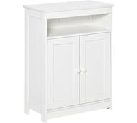 Homcom Armario baño de suelo 60x30x80 cm blanco