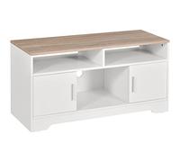 HOMCOM Armario para Televisor Mueble TV 105x40x52 cm Blanco