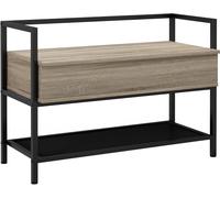 Homcom Banco zapatero 84x39.5x61 cm roble