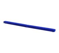 HOMCOM Barra de Equilibrio Gimnasia Plegable 210 cm Barra de Gimnasia Artística para Niños Adultos Entrenamiento en Casa Azul Aosom España