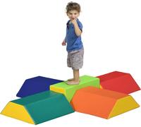 Homcom Bloques de espuma 48x19x48 cm multicolor