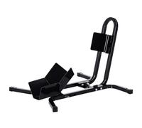 HOMCOM Caballete de Moto Delantera para Ruedas ∅43, 48, 53 cm Negro | Soporte para Rueda Delantera de Moto, Ajustable en 3 Niveles, Metal Robusto