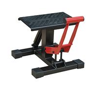 HOMCOM Caballete Elevador Universal Altura Ajustable 245-355 mm Moto