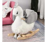 Homcom - Caballito Balancín Cisne Blanco HomCom