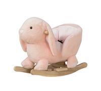 Homcom - Caballito balancín conejito con sonido