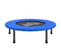 HOMCOM Cama Elástica Ø81 cm Trampolín de Acero con Borde Protector y 28 Resortes para Ejercicios en Interior y Exterior Carga 100 kg Aosom España