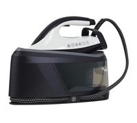 HOMCOM Centro de Planchado 2800W 100 g/min 8 Bares Función ECO Suela de Cerámica Doble Capa Planchado Vertical Potente Apagado Automático Sistema Antical Autolimpieza Depósito Extraíble 2 L Azul