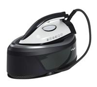 HOMCOM Centro de Planchado 2800W 8 Bares 100 g/min Función ECO 2 L Azul | Planchado Vertical, Suela de Cerámica Doble Capa, Autolimpieza, Sistema Antical, Depósito Extraíble, Apagado Automático