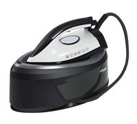 HOMCOM Centro de Planchado 2800W con 8 Bares y 100 g/min Potente Planchado Vertical Función ECO Suela de Cerámica Doble Capa Autolimpieza Sistema Antical Depósito Extraíble 2 L Apagado Automático Azul