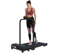 Homcom Cinta de Correr 2 en 1 Cinta de Andar Plegable 2.5HP Negra