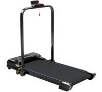 HOMCOM Cinta de Correr Cinta de Andar Plegable 2,5 HP con Pantalla LED Velocidad Ajustable Max. 10 km/h Control Remoto Negro