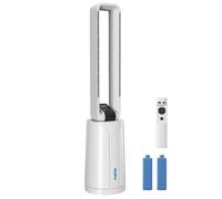 HOMCOM Climatizador Evaporativo 3 en 1 Enfriador de Aire 90 W Depósito de 1,7L Temporizador hasta 15H 3 Velocidades 4 Modos Oscilación 70° Mando a Distancia Cajas de Hielo para Hogar Oficina Blanco