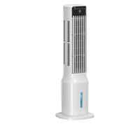 HOMCOM Climatizador Evaporativo de Torre 3 en 1, Enfriador de Aire Portátil con Depósito de 9 L, Oscilación 48°, 3 Velocidades, 3 Modos, Temporizador 24h y Mando a Distancia, 4 Acumuladores de Frío
