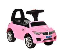 HOMCOM Coche Correpasillos para Niños de 18-36 Meses 63,5x28x36 cm Rosa