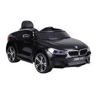 HOMCOM Coche Eléctrico BMW 6GT para Niños +3 Años 6V 106x64x51 cm Negro