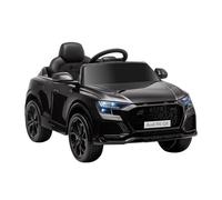 HOMCOM Coche Eléctrico Infantil Audi RS Q8 +3 Años 6V 101x62x51 cm Negro