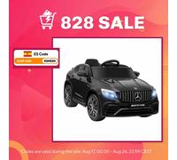 HOMCOM Coche Eléctrico Niños +3 Años con Mando MP3 USB Luces y Sonidos Carga Negro