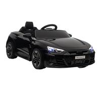 HOMCOM Coche Eléctrico para Niños +3 Años AUDI RS e-tron GT 103x58x41 cm Negro Black