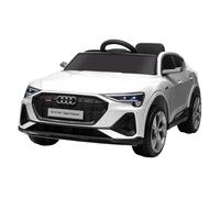 HOMCOM Coche Eléctrico Infantil Audi E-tron 12V para Niños +3 Años con Mando a Distancia Faros Bocina Música 108x60x47 cm Aosom España