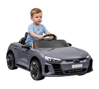 Homcom - Audi RS e-tron GT de Batería 12V con Mando a Distancia y Faros - Gris