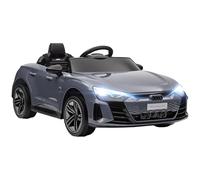 Homcom - Audi RS e-tron GT de Batería 12V con Mando a Distancia y Faros - Gris