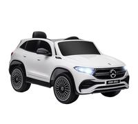 HOMCOM Coche Eléctrico para Niños Mercedes-Benz EQA 12V 3-8 Años Blanco