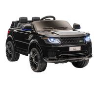 Homcom - Coche eléctrico SUV negro