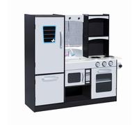 HOMCOM Conina de Juguete con Accesorios 105x31,5x95 cm Plata/Marrón Oscuro