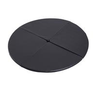 HOMCOM Colchoneta de Pole Dancing Colchoneta Amortiguadora Pole Dancing Colchoneta Bailar en Barra Plegable de Entrenamiento de Seguridad 5cm de Grosor Ф150x5cm Aosom España