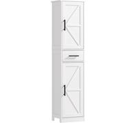 Homcom Columna de Baño 40x30x170 cm Blanco