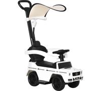 Homcom Correpasillos para niños 85.5x40.5x95 cm blanco