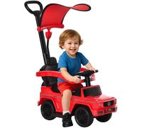 Homcom Correpasillos para Niños 85.5x40.5x95 cm Rojo