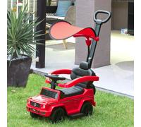 Correpasillos Para Niños Con Licencia Mercedes G350 Rojo Homcom
