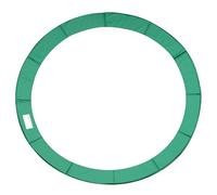 HOMCOM Cubierta de Protección Acolchada Borde de Seguridad para Trampolines Cama Elástica con Diámetro Ø366 cm Verde