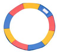 HOMCOM Cubierta de Protección Colorida para Cama Elástica Ø305 cm Borde Resorte Trampolín Redondo Exterior Seguro Aosom España