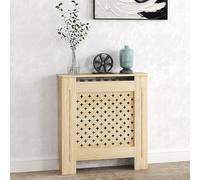 HOMCOM Cubre Radiadores Cubreradiador de MDF Cubierta para Radiador para Salón Dormitorio Pasillo 78x19x82 cm Roble Roble