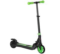 HOMCOM E-Scooter 120W Motor para Edad 6+ Autonomía 6 km Verde+Blanco