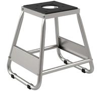 HOMCOM Elevador para Motocicleta Caballete Soporte Moto Cross 500 kg | Enduro, Desmontable, de Acero, Plataforma de Goma Antideslizante, Ofricio para Reparación y Estacionamiento