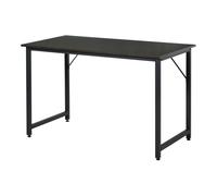 HOMCOM Escritorio para Hogar Oficina Mesa de Comedor Mesa de Ordenador Mesa de Estudio con Pies Ajustables Mobiliario Simple de Oficina 120x60x73cm Carga 70kg