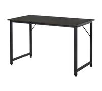 HOMCOM Escritorio para Hogar Oficina Mesa de Comedor Mesa de Ordenador Mesa de Estudio con Pies Ajustables Mobiliario Simple de Oficina 120x60x73cm Carga 70kg
