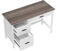 Homcom Escritorio Pequeño 120x50x76.2 cm Blanco