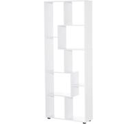 Homcom Estantería 70x24x178 cm Blanco